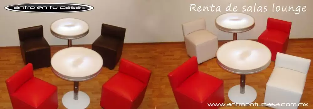 Salitas lounge para fiestas